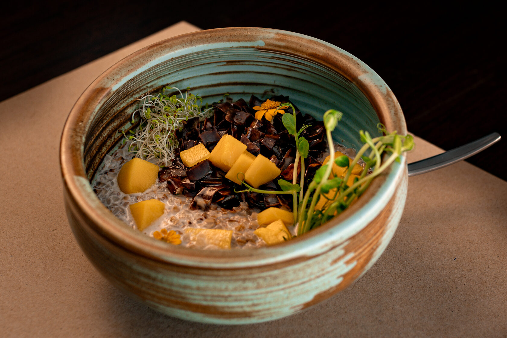 Dishes of the restaurant KAIF Jungle Club & Spa